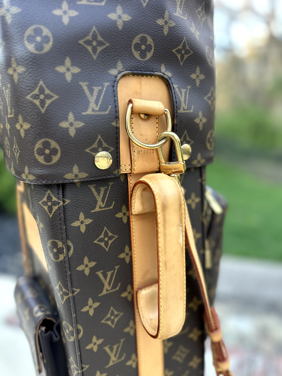 Final Days-Louis Vuitton Monogram M58221 Vintage Sac Golf Bag