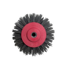 SPAZZOLA RULLO PUNZONATO NYLON SPAZZOLATRICE LEGNO Gr.120 Ø140x100mm SIT