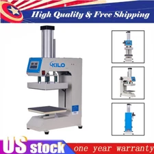 KILO 8"x8" Label Pneumatic Heat Press Machine Digital Integrated Display Control