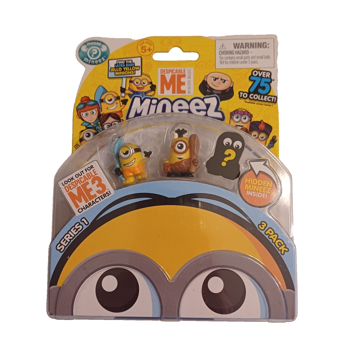 Mineez Minions Despicable ME Serie 1 - 3 Pack - Minion Made 2017