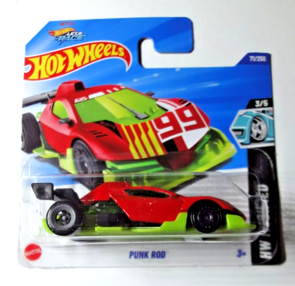Hot Wheels Let's Race - Punk Rod - Netflix - Hw Modified 2025 - HYX72-image