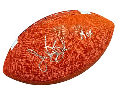 James Van Der Beek Varsity Blues West Canaan Coyotes Signed Nike Football JSA