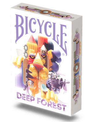 Fahrrad Spielkarten - Deep Forest