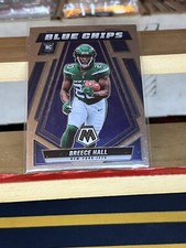 2022 Panini Mosaic Blue Chips #12 Breece Hall