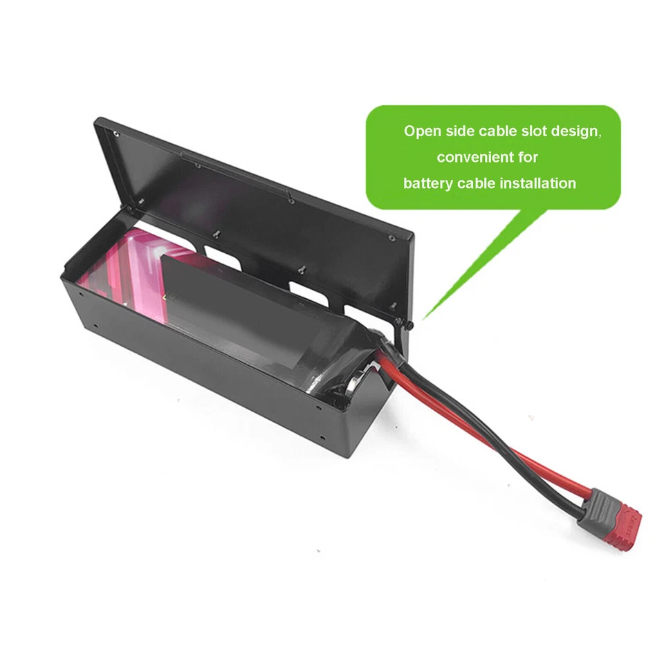 For Capo 1:6 Samurai Jimny RC Car Durable Metal Battery Box Case Part - Image 3 of 4