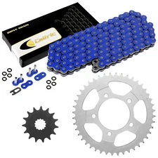 Blue O-Ring Drive Chain & Sprocket Kit for Suzuki SV650S 1999-2009