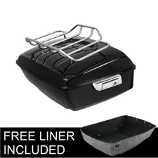 King Trunk Top Luggage Rack Fit For Harley Electra Street Glide 2014-Up US