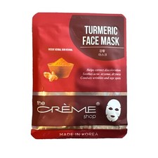 The Creme Shop Turmeric Face Mask Skin Acne Dryness Wrinkles Age Spots-PACK OF 5