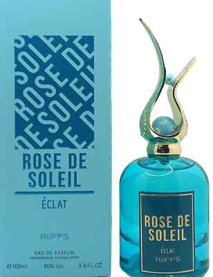 Rose De Soleil ECLAT by RiiFFS Eau de Parfum Spray for Women 3.4oz