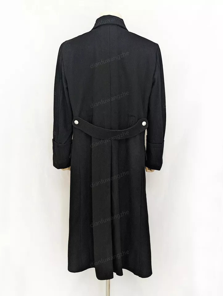 SIZE XL , World War II GERMAN ELITE M32 FIELD BLACK WOOL GREATCOAT
