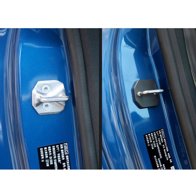 Car Door Lock Cover Caps Accessories Parts fit For Ford Mustang 2015