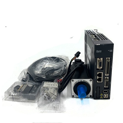 Delta AC A2 Servo Motor Drive Controller Kit ECMA-C10604RS+ASD-A2-0421-M 400W - Picture 5 of 17