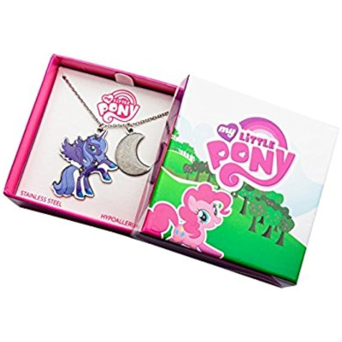 MY LITTLE PONY PRINCESS LUNA STAINLESS STEEL 2 CHARM