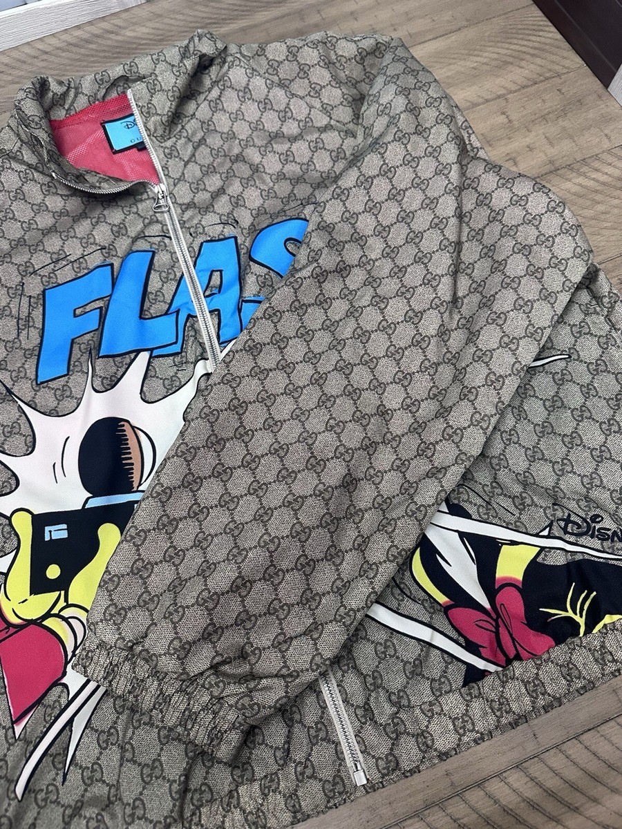 Gucci Disney Donald Duck Monogram G Print Jacket Size 52 | eBay