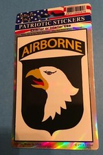 United States US Army 101st A/B Airborne 3” X 4” Decal Sticker Made In The USA