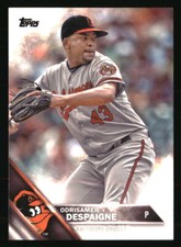 Odrisamer Despaigne 2016 Topps #356 BASEBALL Card