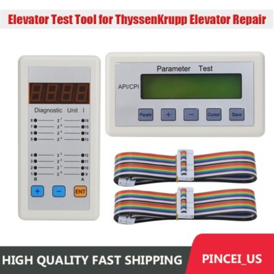 Elevator Test Tool (Unit I + PT Parameter Test) for ThyssenKrupp Elevator Repair