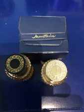 Miniatures Moustache de Rochas Edt et After-Shave 8,5 ml dans étui bleu marine 