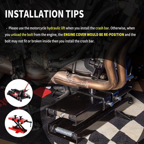 Frame Engine Guard Stunt Cage Safety Crash Bar Falling Protector For Tracer 9 GT - Picture 3 of 22