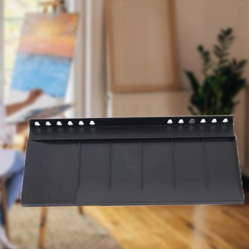 SM SunniMix Detachable Easel Tray Shelf - Universal Paintbrush & Supply Tray, Green PP Material, 13.19" Long