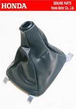 HONDA 96-00 CIVIC CX DX LX EK4 SiR Black Stitching Shifter Shift Change Boot OEM