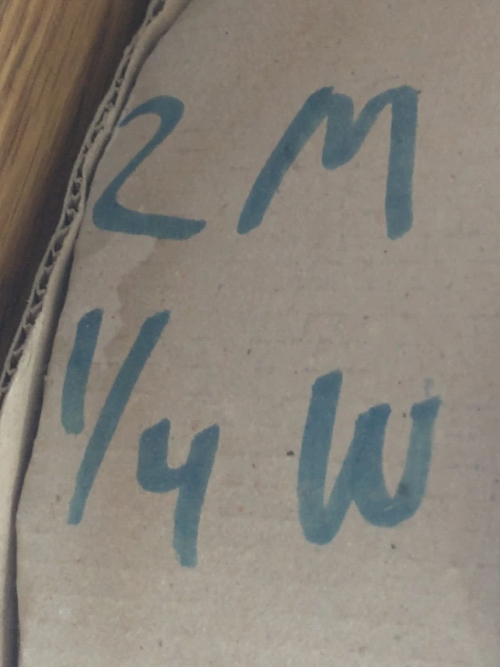 Reel/Spool 5000 2MΩ (2 MEG OHM) Carbon Film 1/4W 5% Resistors NEW-NOS SEI Corp - Image 4 of 4