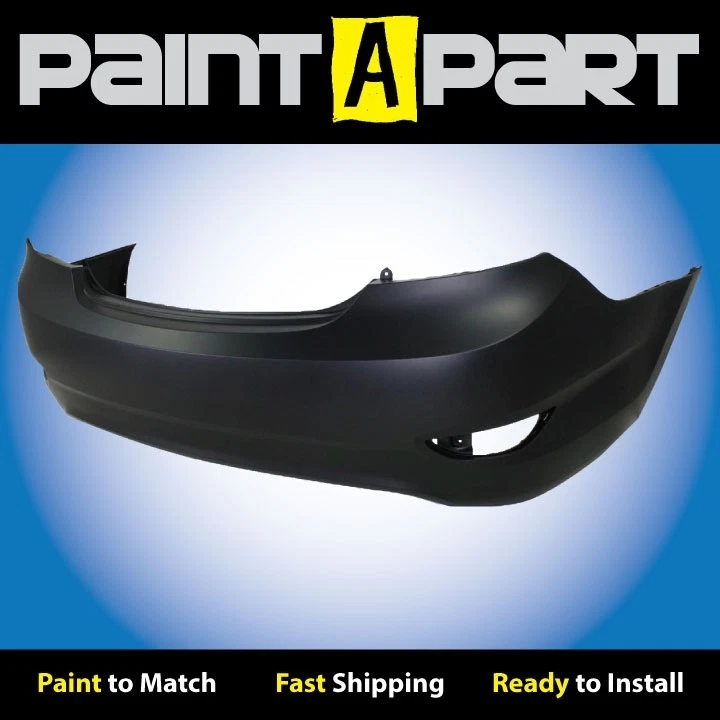 Fits: 2012 2013 2014 Hyundai Accent Sedan Rear Bumper Cover (PREMIUM) Painted Foto 3 de 3