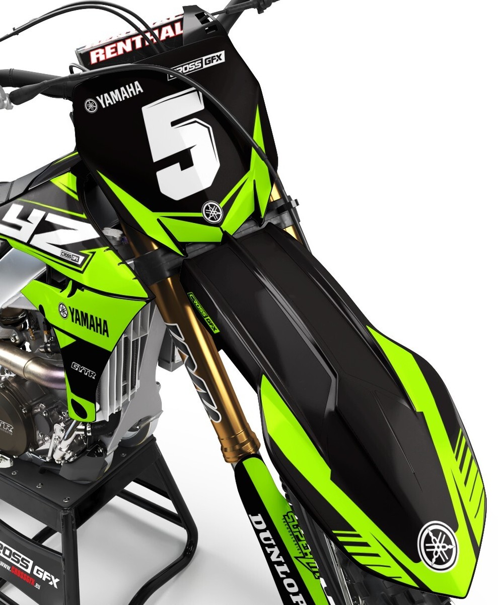 2002 2003 2004 YAMAHA YZ 125 250 UFO Restyled Graphics YZ125 YZ250