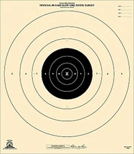 Official NRA B-6 [B6] 50-Yard Slow Fire Pistol [21" x 24"]--RAIN PROOF (6)