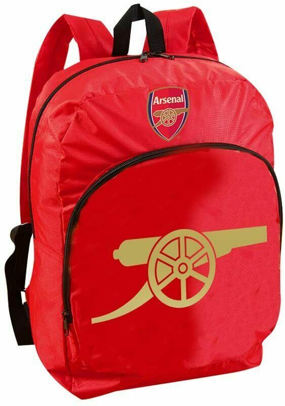 Arsenal FC Backpack Football Bag Red Sport School Travel Bag