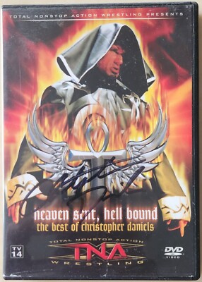 TNA Wrestling The Best of Christopher Daniels Signed Autographed DVD Impact