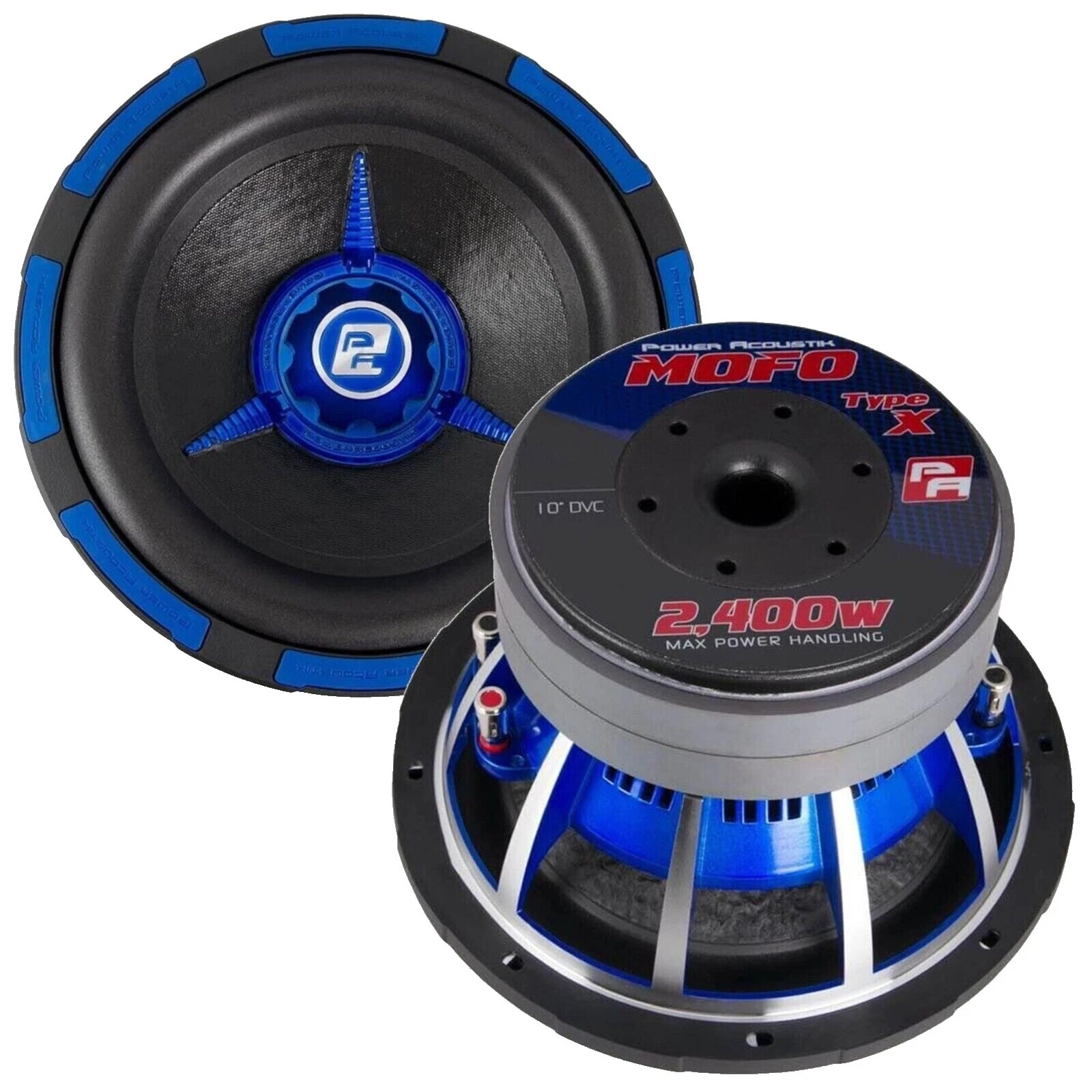 Subwoofers coche Power Acoustik Altavoz 10in.