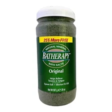 Batherapy Original Natural Mineral Bath Salts Siberian Fir Oil Queen Helene 20oz