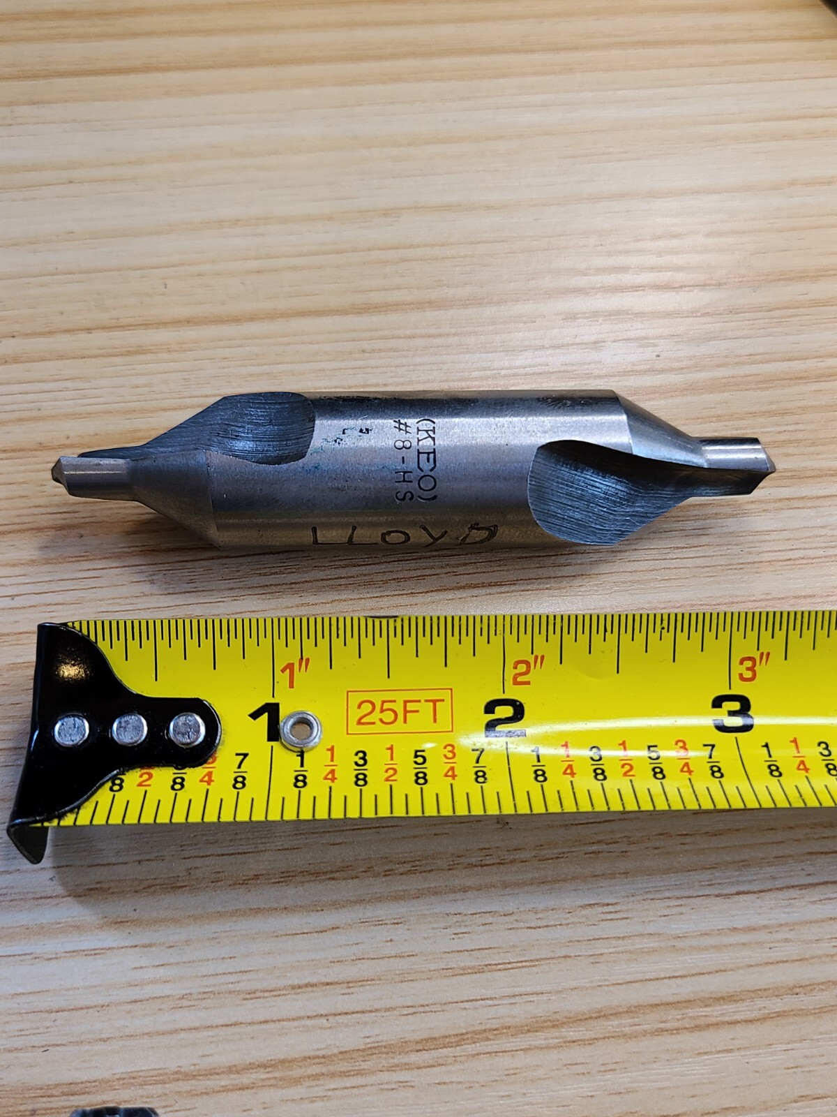 Keo #8 Hs 2 Flute Double End Mill 5/16