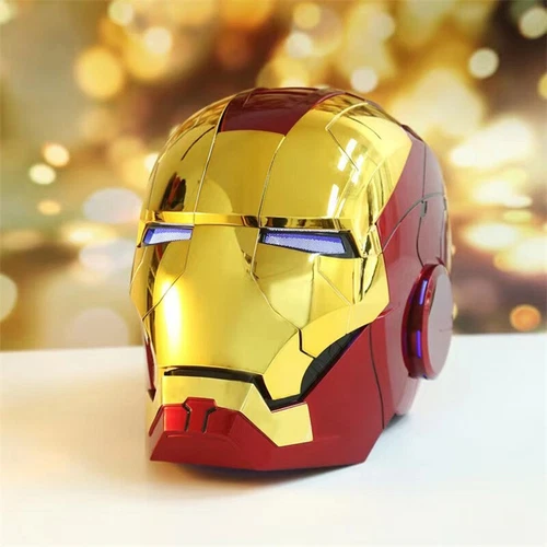 Iron Man 1:1 Helm MK5 Autoking Vollautomatisch Voicecontrol/ Fernbedienung - Bild 10 von 12