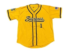 Savannah Bananas Baseball Jersey Men's Size Small Stitched NEW