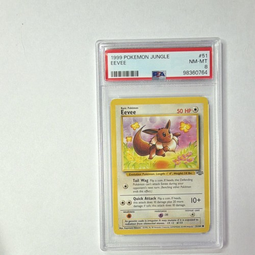 Eevee (Unlimited) graded PSA 8 for sale on eBay