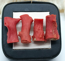 Mediterranean Sea Loose Rough Coral Branch Lot-100 natural Italian Red Coral Raw