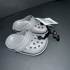 New Crocs Clogs Toddler, Gray Size C4