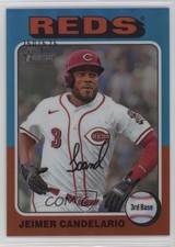 2024 Topps Heritage Chrome Refractor 350/575 Jeimer Candelario #221 19wd