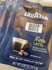Lavazza Mocha Latte Flavia Coffee Freshpacks Case of 72 Works w/ Flavia Brewers