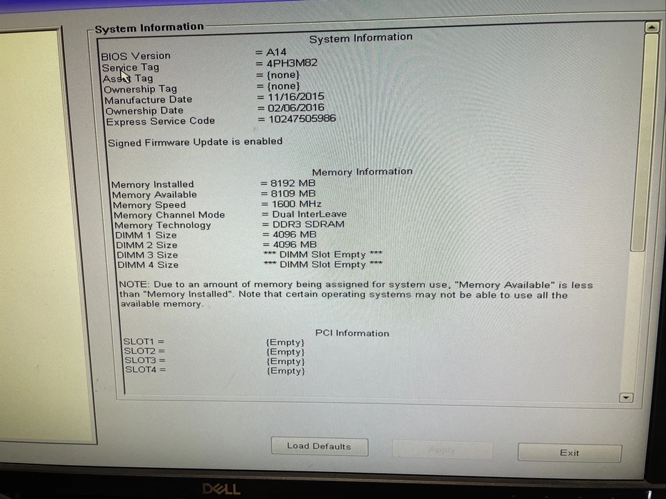 Dell Optiplex 9020 MT i5-4690 3.5GHz 8GB 2TB PROXMOX Computer *READ* - Image 3 of 4
