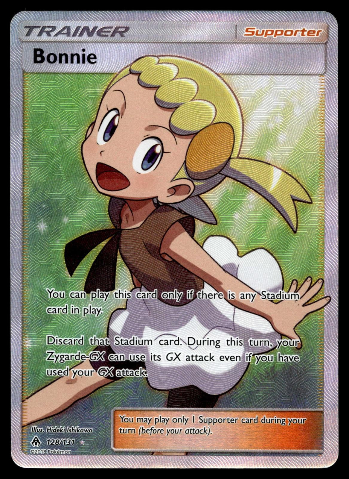 POKEMON BONNIE FORBIDDEN LIGHT 128/131 ULTRA RARE NM/M