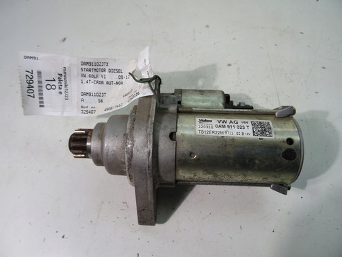 VW GOLF VI Anlasser Starter 0AM911023T Original Teil OE Gebraucht