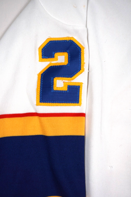 Vintage 80s 90s CCM Maska St Louis Blues Jersey XL White Air Knit