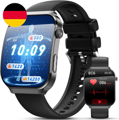 2026 Neu Smartwatch Herren Mit Ekg+Hrv/Bmi/Mikro-Gesundheitscheck/Harnsäure/Βιυt