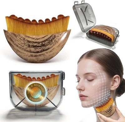 Face Lymphatic Brush Sculpting Anti-Puffiness Detox Glow Jawline Neck