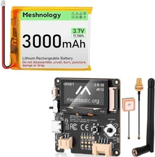 Wio Tracker L1 OLED Bluetooth Development Board +Antenna +Battery for Meshtastic