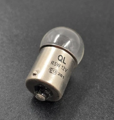 100x Glühlampe 12V 5W Glühbirne R5W Car Styling KUGELLAMPE BA15S RÜCKLICHT - Bild 1 von 3