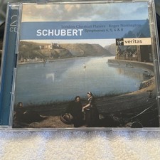 Schubert: Symphonies 4 5 6 8, 2 CDs 1990 Norrington, London Classical Players